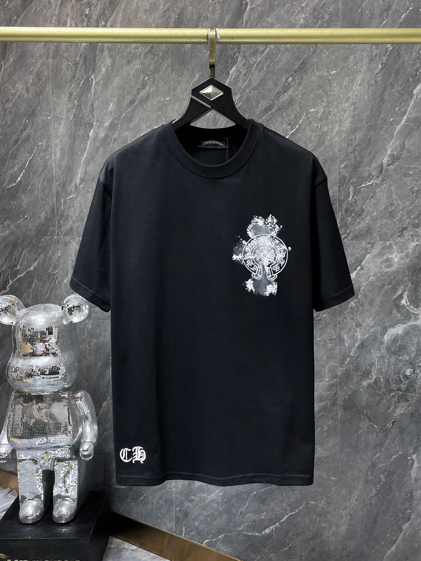 8777# Chrome Hearts 26ss g g 1 1 ：Black White Sizes：S、M、L、XL